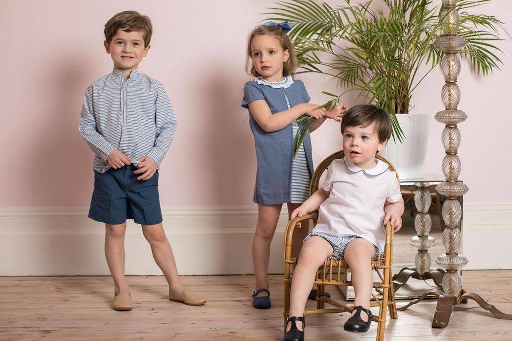 看到Amaia Kids的童裝，自然讓人想起喬治小王子的裝束，因為小王子也常穿這