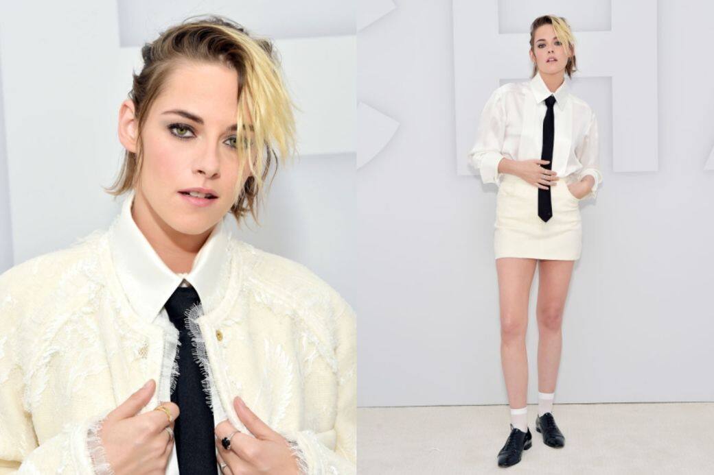 身為Chanel品牌的好友,Kristen Stewart經常是Chanel fashion show的座上客,Chanel SS21 show都有其身影,鍾 身為Chanel品牌的好友,Kristen Stewart經常是Chanel fashion show的座上客,Chanel SS21 show都有其身影,鍾