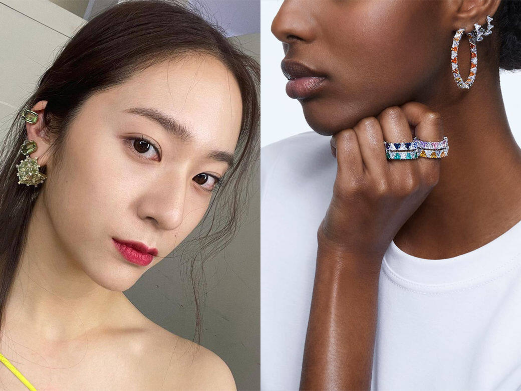 繽紛彩色+趣味設計!Krystal親身佩戴Swarovski Collection I首飾:編輯推介品牌戒指首飾 繽紛彩色+趣味設計!Krystal親身佩戴Swarovski Collection I首飾:編輯推介品牌戒指首飾