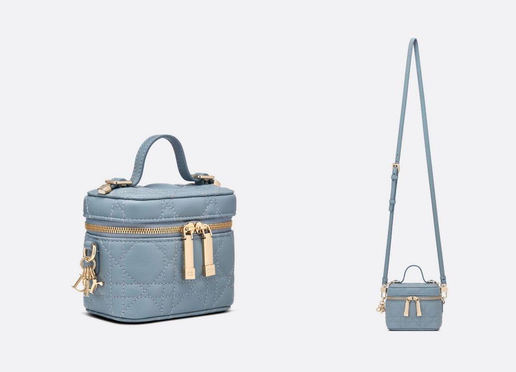藍色Lady Dior迷你化妝箱HKD 19,600