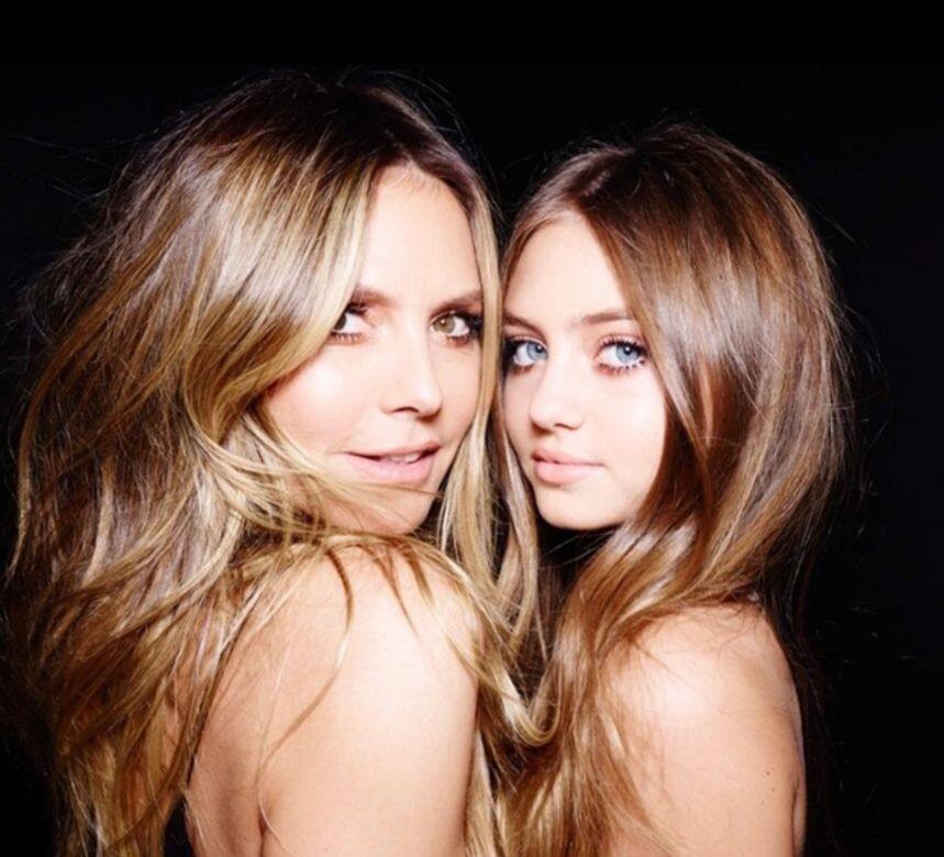 現年17歲的Leni Klum是Heidi Klum的大女兒,雖然個子不高,只有168cm,但她遺傳了媽 現年17歲的Leni Klum是Heidi Klum的大女兒,雖然個子不高,只有168cm,但她遺傳了媽