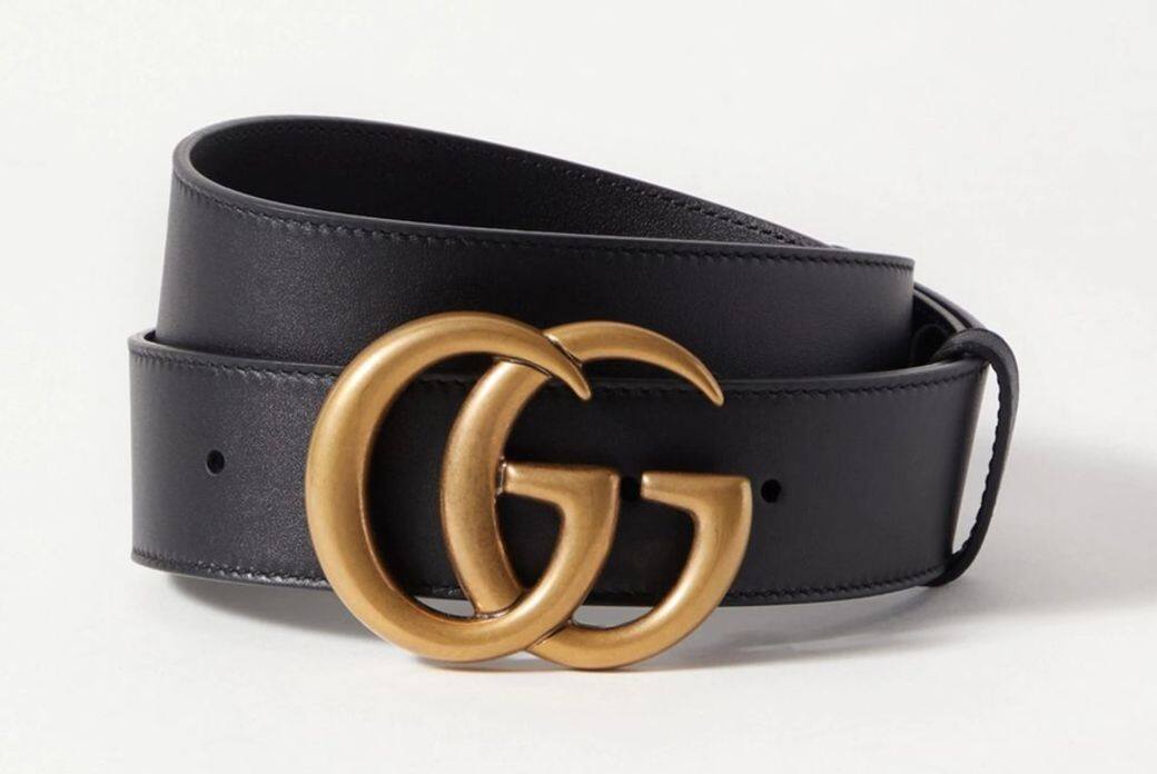 Gucci GG logo皮帶釦簡直是引領名牌logo皮帶熱潮的第一人，永不過時，值得投資。