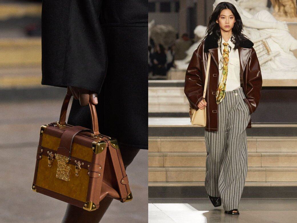 Louis Vuitton 2022秋冬巴黎時裝騷|《魷魚遊戲》鄭浩妍展現青蔥叛逆、全新Petite Malle袋款 Louis Vuitton 2022秋冬巴黎時裝騷|《魷魚遊戲》鄭浩妍展現青蔥叛逆、全新Petite Malle袋款