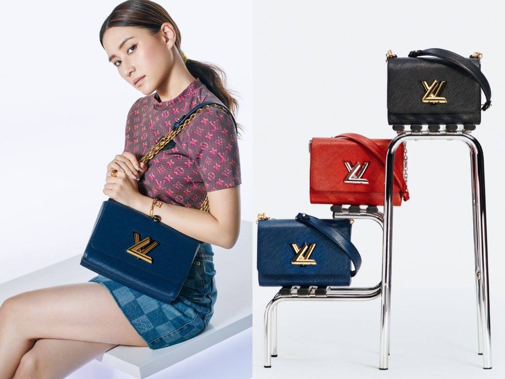 Twist手袋在2015年推出,設計傳承自Pochette Trapèze手拿包,採用建築味濃的波浪袋底 Twist手袋在2015年推出,設計傳承自Pochette Trapèze手拿包,採用建築味濃的波浪袋底