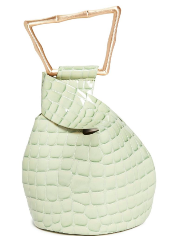Cult Gaia,Astraea迷你薄荷綠Clutch,約HKD2480 Cult Gaia,Astraea迷你薄荷綠Clutch,約HKD2480