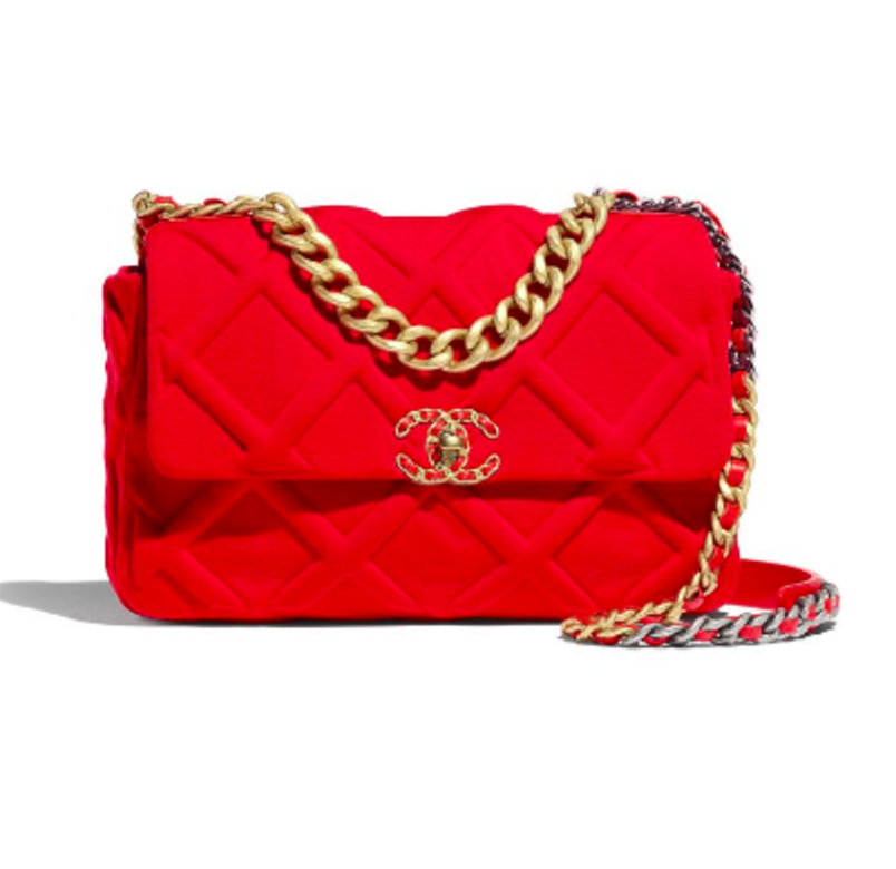CHANEL 19 紅色手袋 CHANEL 19 紅色手袋