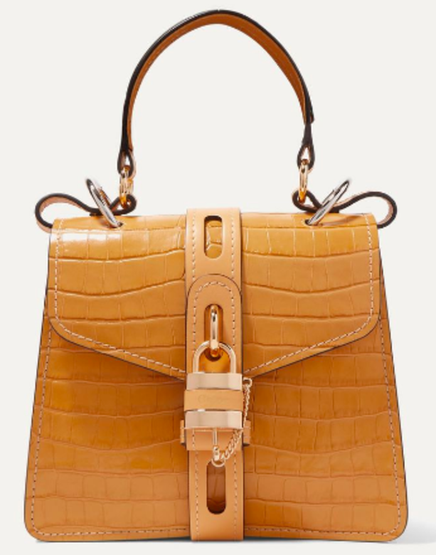 Chloé 壓紋鎖頭手袋 Chloé 壓紋鎖頭手袋