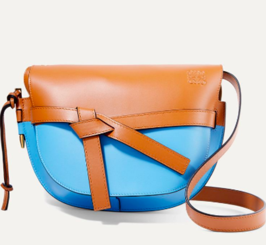 Loewe 小型Gate撞色手袋 Loewe 小型Gate撞色手袋