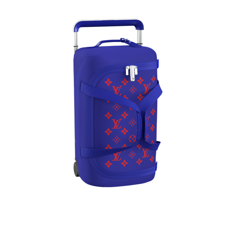 Horizon Soft 55 旅行袋經典藍配紅色Monogram Horizon Soft旅行袋HKD 20,400