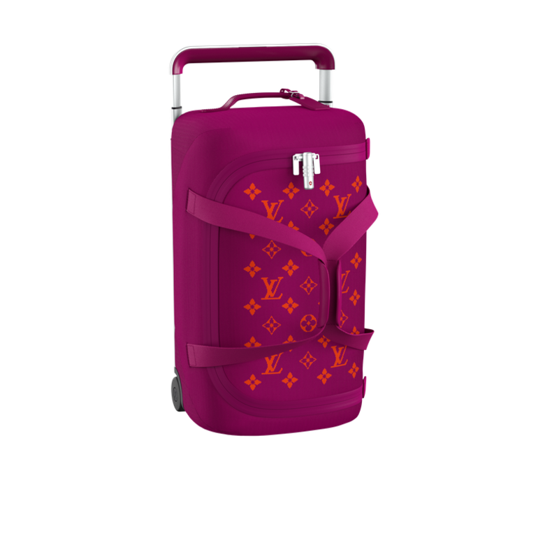 紫紅色配紅色Monogram Horizon Soft旅行袋HKD 20,400