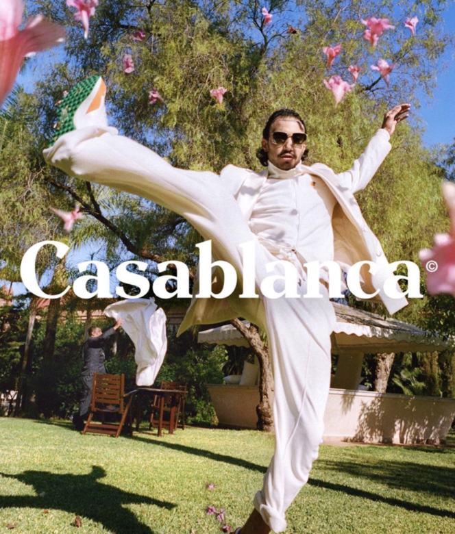 還未成立Casablanca以前,法國摩洛哥設計師Charaf Tajer經已創立法國品牌Pigalle,此證他對 還未成立Casablanca以前,法國摩洛哥設計師Charaf Tajer經已創立法國品牌Pigalle,此證他對