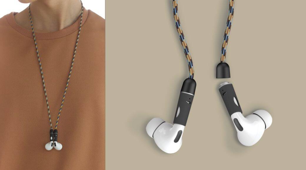 英國brand - M.Craftsman做緊一個Airpods accessories, 叫PODCHAIN佢係一個Airpods同Airpods Pro通用既accessories,或者可以叫 英國brand - M.Craftsman做緊一個Airpods accessories, 叫PODCHAIN佢係一個Airpods同Airpods Pro通用既accessories,或者可以叫