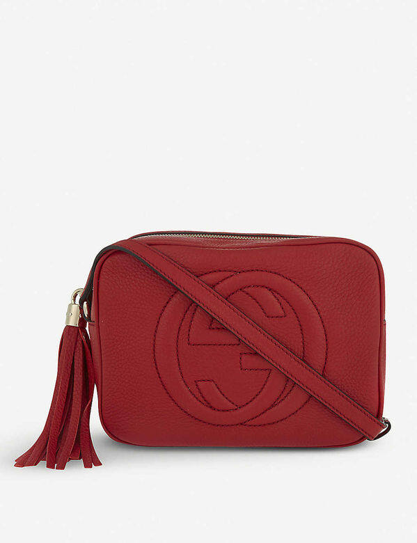 2020媽媽生日禮物:Gucci Soho 紅色皮革手袋 ($7699) 2020媽媽生日禮物:Gucci Soho 紅色皮革手袋 ($7699)