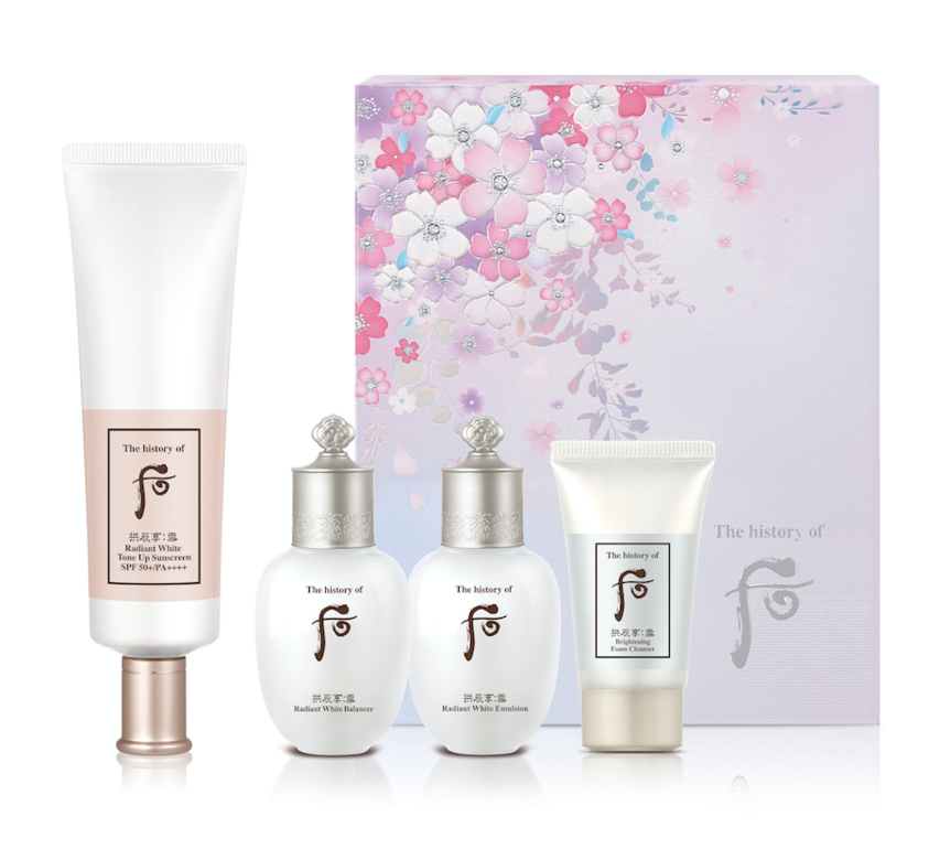 全新拱辰享 雪亮淨白防曬素顔霜擁有 SPF 50+ / PA+++,嫩粉奶霜狀質感輕薄,透亮 全新拱辰享 雪亮淨白防曬素顔霜擁有 SPF 50+ / PA+++,嫩粉奶霜狀質感輕薄,透亮