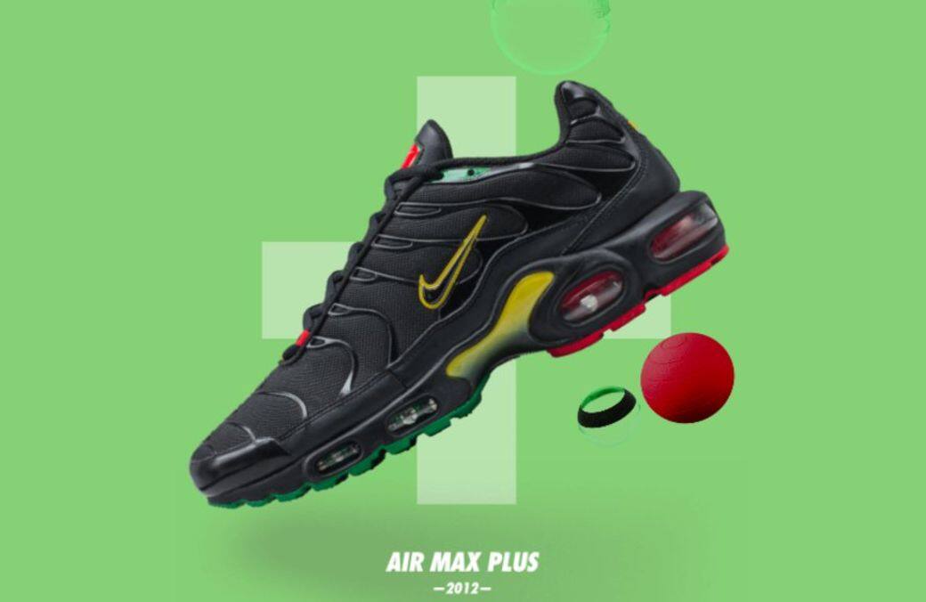 air max plus rasta