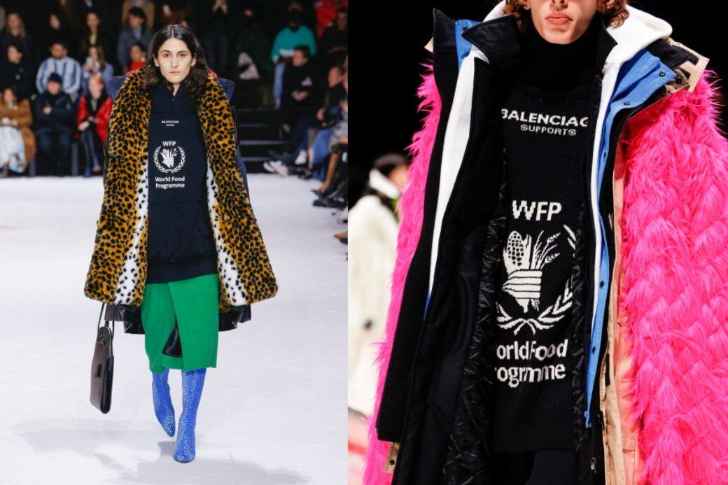 時尚也要為世界出一分力!Balenciaga支持世界糧食計劃署 時尚也要為世界出一分力!Balenciaga支持世界糧食計劃署