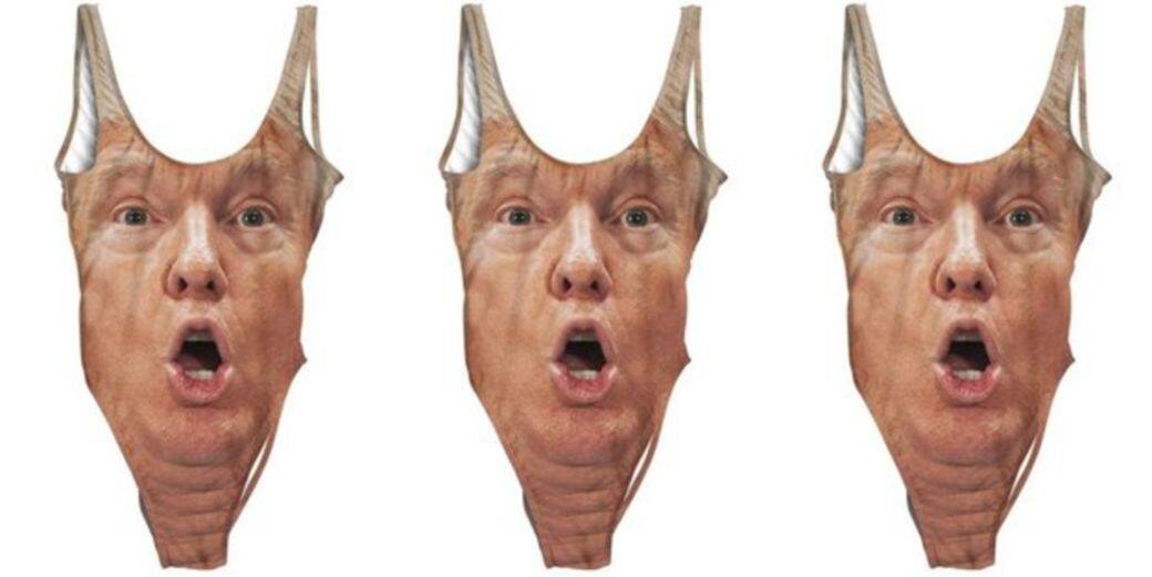 Donald Trump, 泳衣, 幽默, 2017春夏, Donald Trump, 泳衣, 幽默, 2017春夏,