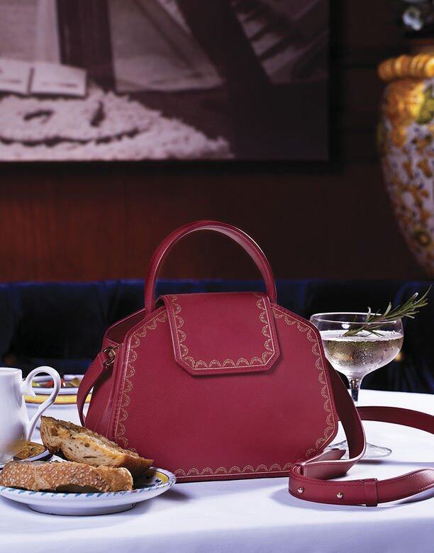 Guirlande de Cartier紅色皮革手袋 Cartier Guirlande de Cartier紅色皮革手袋 Cartier
