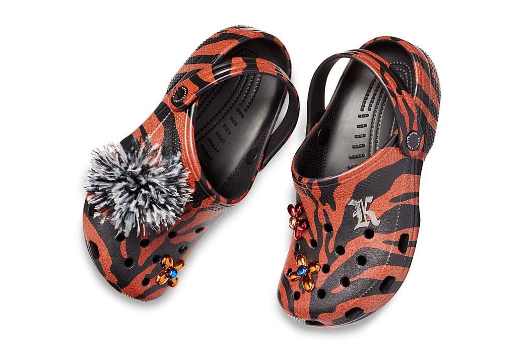 Christopher Kane,Crocs,豹紋,涼鞋,豹紋 Christopher Kane,Crocs,豹紋,涼鞋,豹紋