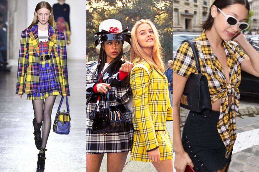 Clueless, 獨領風騷, 黃色, 格仔, 襯衫, Runway, aw18, 秋冬, 2018, Cher, 啟蒙 Clueless, 獨領風騷, 黃色, 格仔, 襯衫, Runway, aw18, 秋冬, 2018, Cher, 啟蒙
