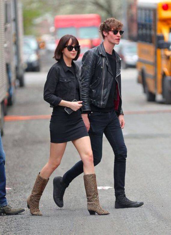 Dakota Johnson, Matthew Hitt, 情侶裝, fashion, 時裝 Dakota Johnson, Matthew Hitt, 情侶裝, fashion, 時裝