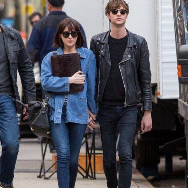 Dakota Johnson, Matthew Hitt, 情侶裝, fashion, 時裝 Dakota Johnson, Matthew Hitt, 情侶裝, fashion, 時裝