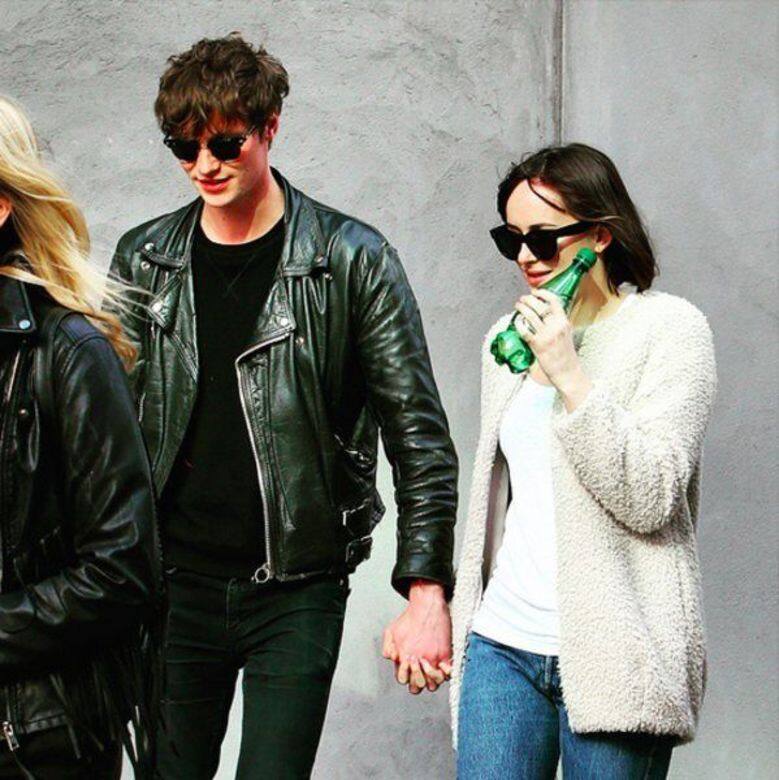 Dakota Johnson, Matthew Hitt, 情侶裝, fashion, 時裝 Dakota Johnson, Matthew Hitt, 情侶裝, fashion, 時裝