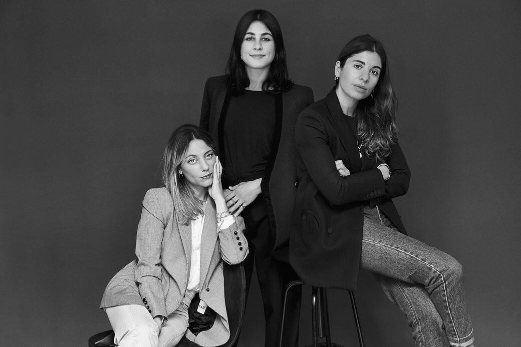 Blazé Milano 三位創辦人Sole Torlonia、Delfina Pinardi 與Corrada Rodriguez d’Acri。品牌2019春夏宣傳照。 Blazé Milano 三位創辦人Sole Torlonia、Delfina Pinardi 與Corrada Rodriguez d’Acri。品牌2019春夏宣傳照。