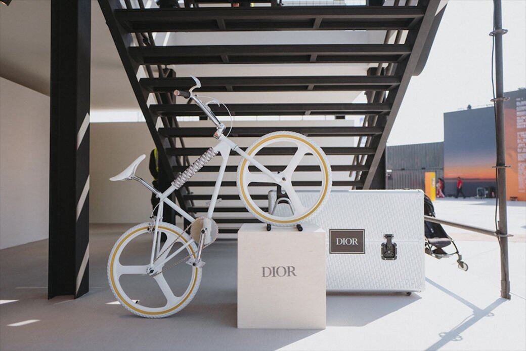 文青們注意了！Dior x 法國Bogarde推出限量純白BMX單車 簡約又夢幻做代步工具