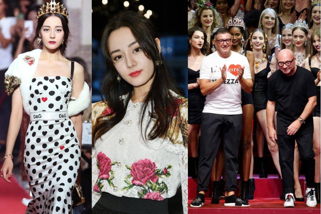 Dolce & Gabbana,Dilraba Dlimurat,迪麗熱巴,模特兒,2018春夏, SS18, 時裝周, SS18 fashion week Dolce & Gabbana,Dilraba Dlimurat,迪麗熱巴,模特兒,2018春夏, SS18, 時裝周, SS18 fashion week