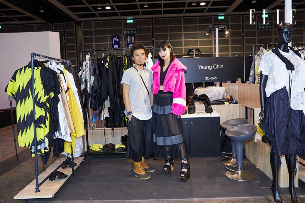 Yeung Chin為Ingrid提供的造型結合了街頭風格與高貴氣息，色彩鮮明的外套格外