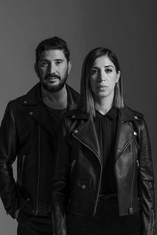 圖中分別是品牌設計師Eran Elfassy(左)與Elisa Dahan(右)。 圖中分別是品牌設計師Eran Elfassy(左)與Elisa Dahan(右)。