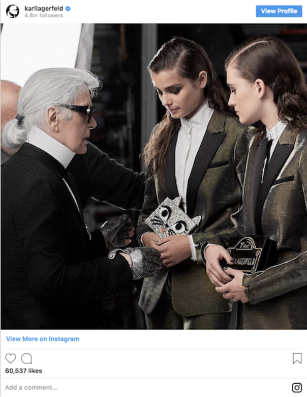 Karl Lagerfeld表示不會做家事其實也是一種生活哲學 Karl Lagerfeld表示不會做家事其實也是一種生活哲學