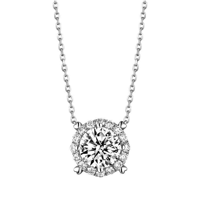 想帶出更加華麗的美態，晶瑩剔透的鑽石便最令人心動。六福珠寶全新推