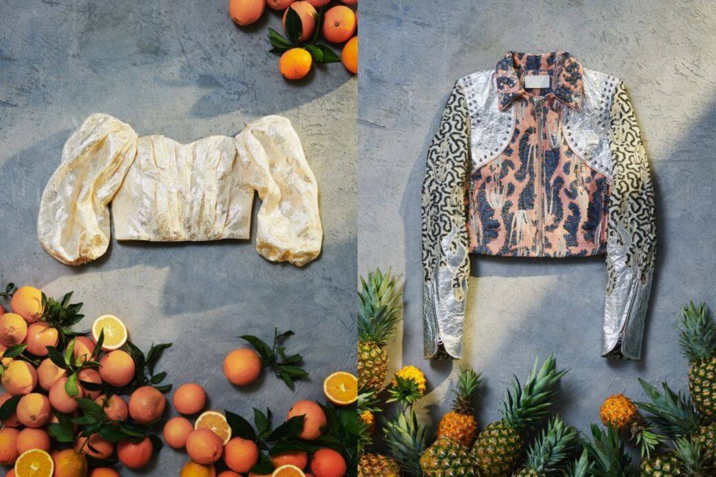 H&M Conscious Exclusive系列引進全新的可持續性物料，包括：Piñatex®植物皮革，利用菠蘿葉