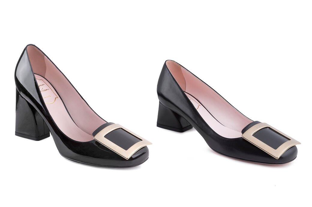 Très Vivier高跟鞋有兩種高度選擇，高跟款式散發復古時尚魅力，矮跟款式則