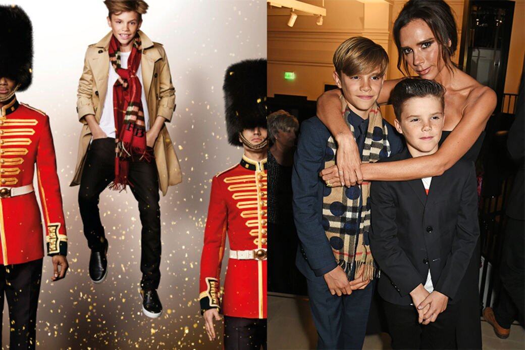 Burberry, Romeo Beckham, Beckham, 時裝, Fashion, X’mas, 聖誕 Burberry, Romeo Beckham, Beckham, 時裝, Fashion, X’mas, 聖誕