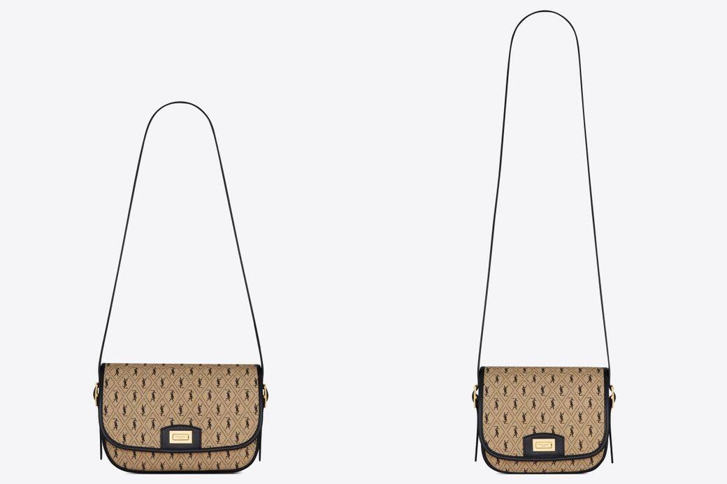 Saint Laurent 押字系列Monogram 風潮再度興起,滿版Saint Laurent 押字系列採用自然色調的紋理 Saint Laurent 押字系列Monogram 風潮再度興起,滿版Saint Laurent 押字系列採用自然色調的紋理