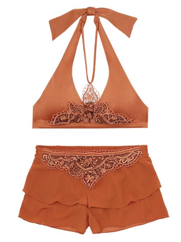 Chasney Beauty 橙色泳衣 $988(Top) $568(Bottom) Chasney Beauty 橙色泳衣 $988(Top) $568(Bottom)