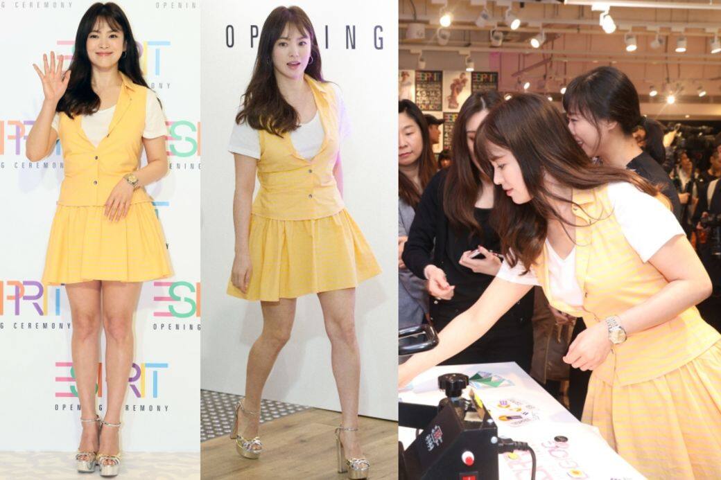 宋慧喬, Esprit, Esprit X Opening Ceremony, 連身裙, KTrend 宋慧喬, Esprit, Esprit X Opening Ceremony, 連身裙, KTrend