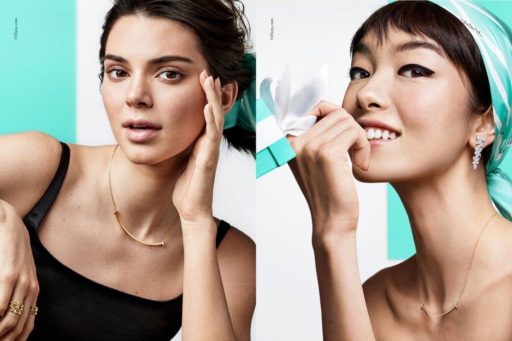 Kendall Jenner等五位超模在Tiffany 2019春季廣告粉墨登場。 Kendall Jenner等五位超模在Tiffany 2019春季廣告粉墨登場。