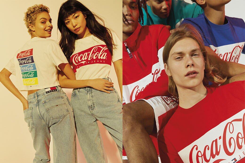 TOMMY JEANS Coca-Cola 各設男、女裝別注
