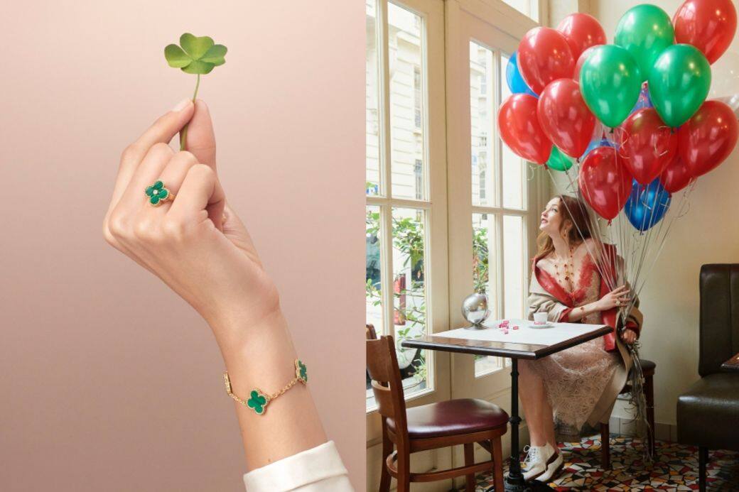 Van Cleef & Arpels,四葉草, jewelry, 珠寶 Van Cleef & Arpels,四葉草, jewelry, 珠寶