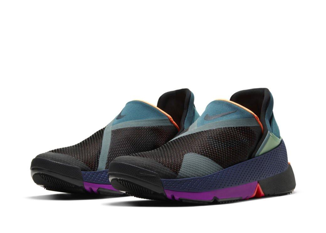 Nike GO FlyEase黑色+藍綠色 Nike GO FlyEase黑色+藍綠色
