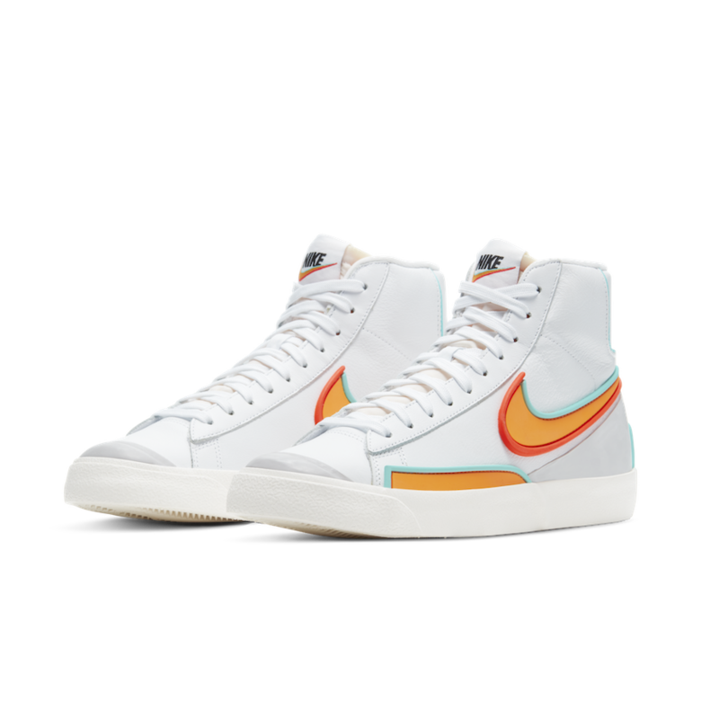 登場的鞋類產品包括全新推出的 Nike Blazer Mid '77 Infinite鞋款在鞋後跟及鞋頭等多 登場的鞋類產品包括全新推出的 Nike Blazer Mid '77 Infinite鞋款在鞋後跟及鞋頭等多