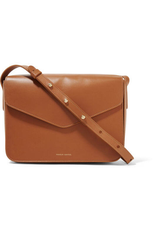Mansur Gavriel啡色斜揹袋 $8,500 available at net-a-porter.com