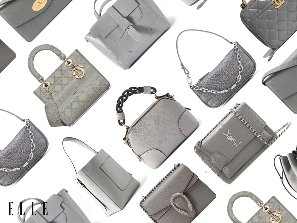 Pantone 2021年度代表色「極致灰」！Chanel、Dior、Gucci等名牌的灰色手袋推介