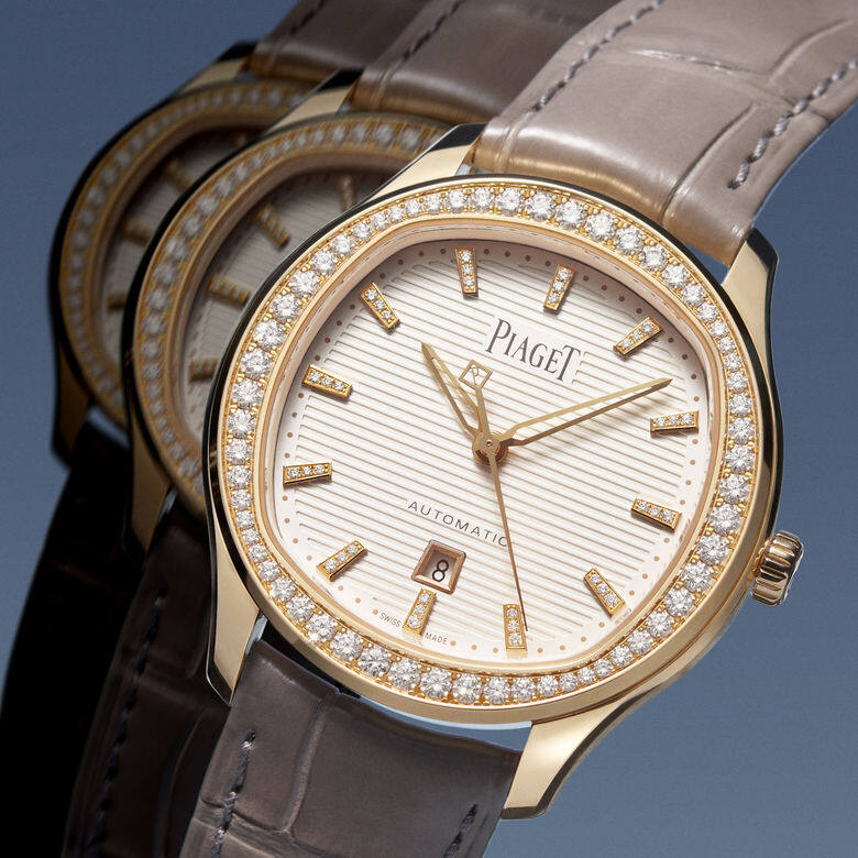 伯爵推出這個36毫米Piaget Polo日曆手錶系列,希望成為現今女士日常造型的 伯爵推出這個36毫米Piaget Polo日曆手錶系列,希望成為現今女士日常造型的