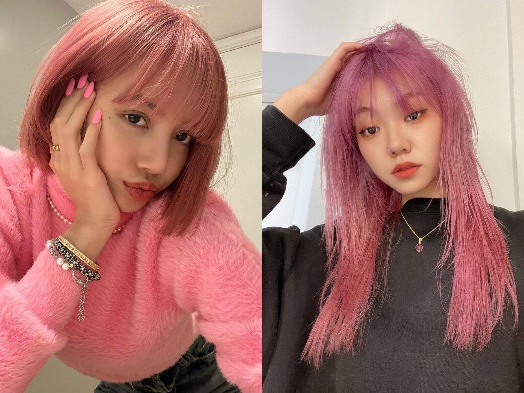Pink Beige莓果系粉紅髮色流行到連Lisa都染!大熱顯白髮色穿搭推介 Pink Beige莓果系粉紅髮色流行到連Lisa都染!大熱顯白髮色穿搭推介