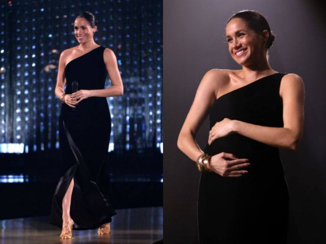 Meghan Markle驚喜登場British Fashion Awards!梅根無懼高跟鞋展示性感優雅的孕婦穿搭 Meghan Markle驚喜登場British Fashion Awards!梅根無懼高跟鞋展示性感優雅的孕婦穿搭
